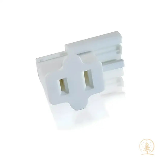 Slide-On Plugs / Vampire Plugs SPT1 Female Pack of 25 White - Christmas Light Installation Accessories