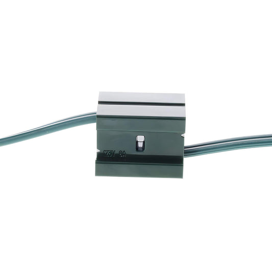 Slide-On Plugs / Vampire Plugs SPT1 Splicer One Plug Pack of 25 Green - Christmas Light Installation Accessories