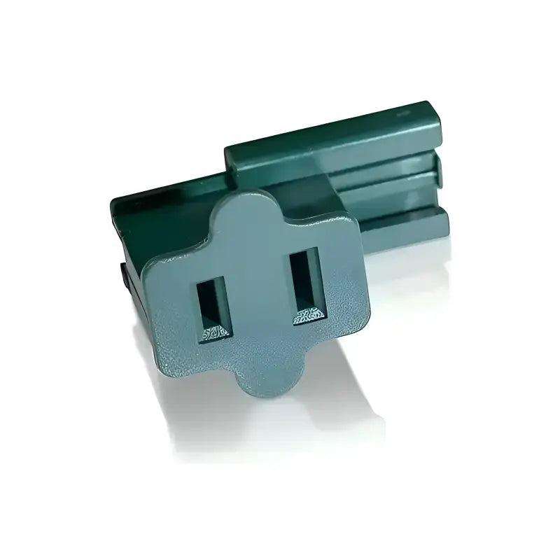 Slide-On Plugs / Vampire Plugs SPT1 Female Pack of 25 Green - Christmas Light Installation Accessories