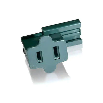 Slide-On Plugs / Vampire Plugs SPT2 Female Pack of 25 Green - Christmas Light Installation Accessories