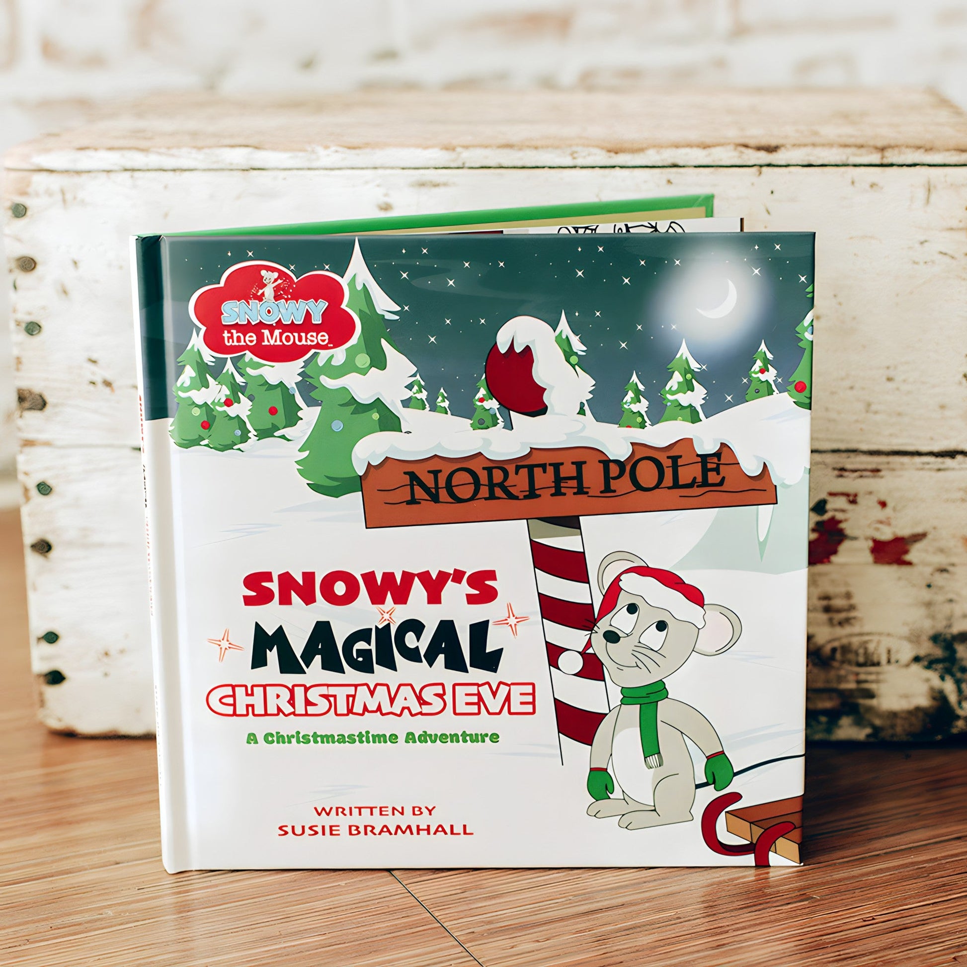 Snowy’s Magical Christmas Eve Holiday Book & Plush Gift Set - Snowy the Mouse - Gift Item