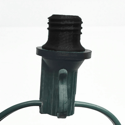 Socket Stuffer Screw In Socket Covers Seals for Empty C7 and C9 Sockets Black Pack of 25 - Christmas Light Installation
