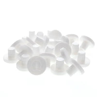 Socket Stuffer, Screw In Socket Covers, Seals for Empty C7 Sockets, White, Pack of 25