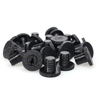 Socket Stuffer, Screw In Socket Covers, Seals for Empty C9 Sockets, Black, Pack of 25