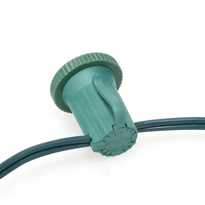Socket Stuffer Screw In Socket Covers Seals for Empty C9 Sockets Green Pack of 25 - Christmas Light Installation