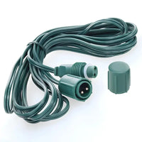 Spacer/Extensions for Commercial Co-Axial LED Strings, 12ft, Green Wire [CLOSEOUT]