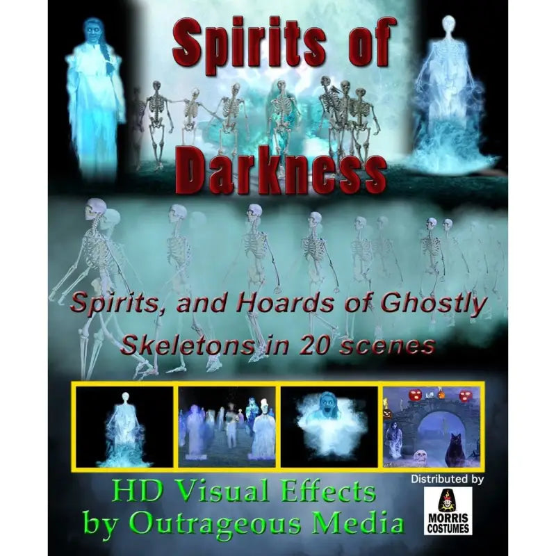 Spirits of Darkness Projection Effect USB Version - Digital Decorations and Projection Effects