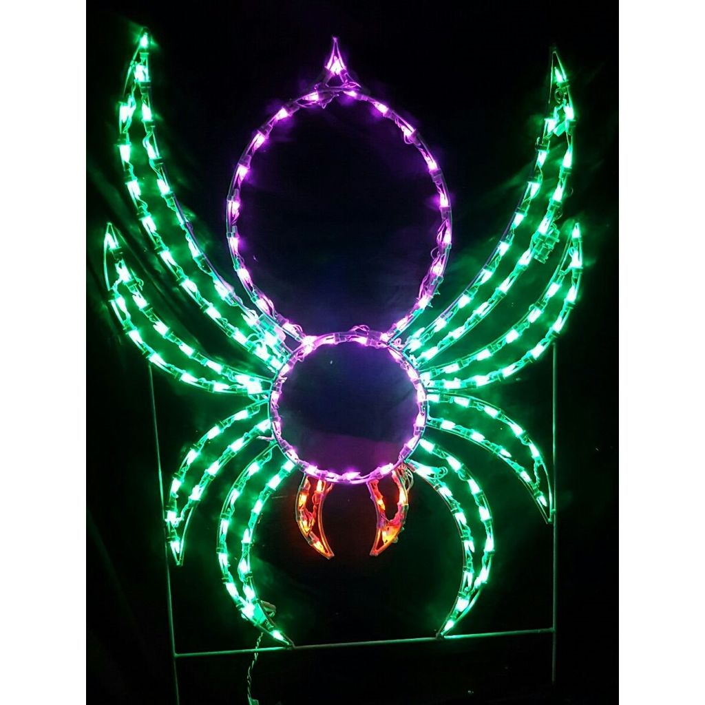 Spooky Halloween Spider - The Christmas Light Emporium