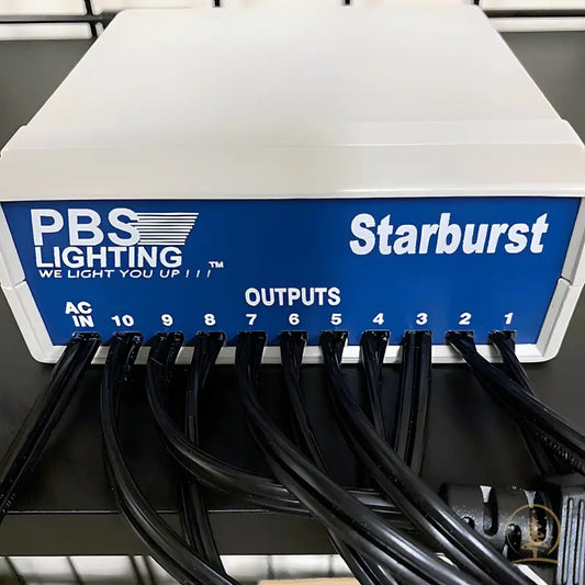 Starburst Programmable 2-10 Channel Multifunction Controller - Christmas Light Installation Accessories