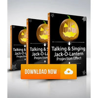 Talking and Singing Pumpkins / Jack,O,Lanterns, Projection Effect, Digital Download