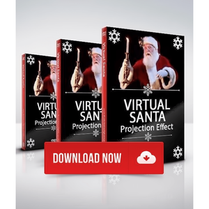 The Original Virtual Santa, Digital Download Digital Decorations and Projection Effects Hyers Media