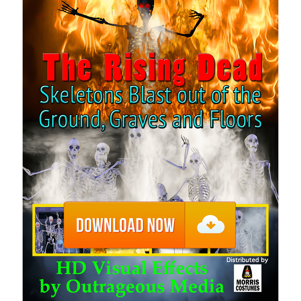 The Rising Dead, Projection Effect, Digital Download - The Christmas Light Emporium