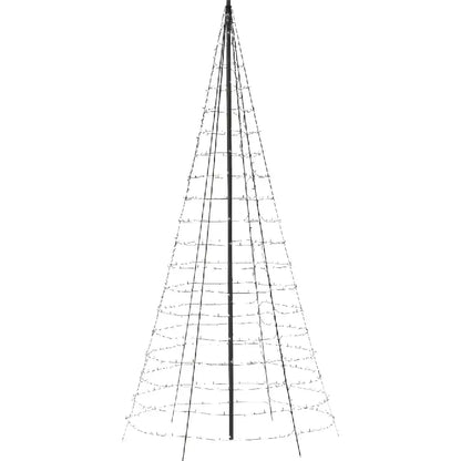 Twinkly App Controlled RGBW 3D Light Show Tree 450 Bulbs 10 Feet Tall - Christmas Lights