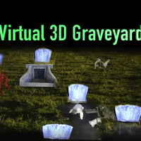 Virtual 3D Graveyard, Projection Effect, USB Version