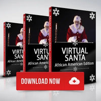 Virtual Santa, African American Edition, Projection Effect, Digital Download