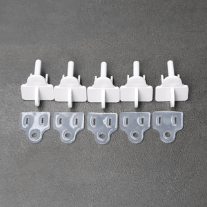 Weatherproof Electrical Plug Extension Cord Gaskets and White Covers, 5 Pack - The Christmas Light Emporium