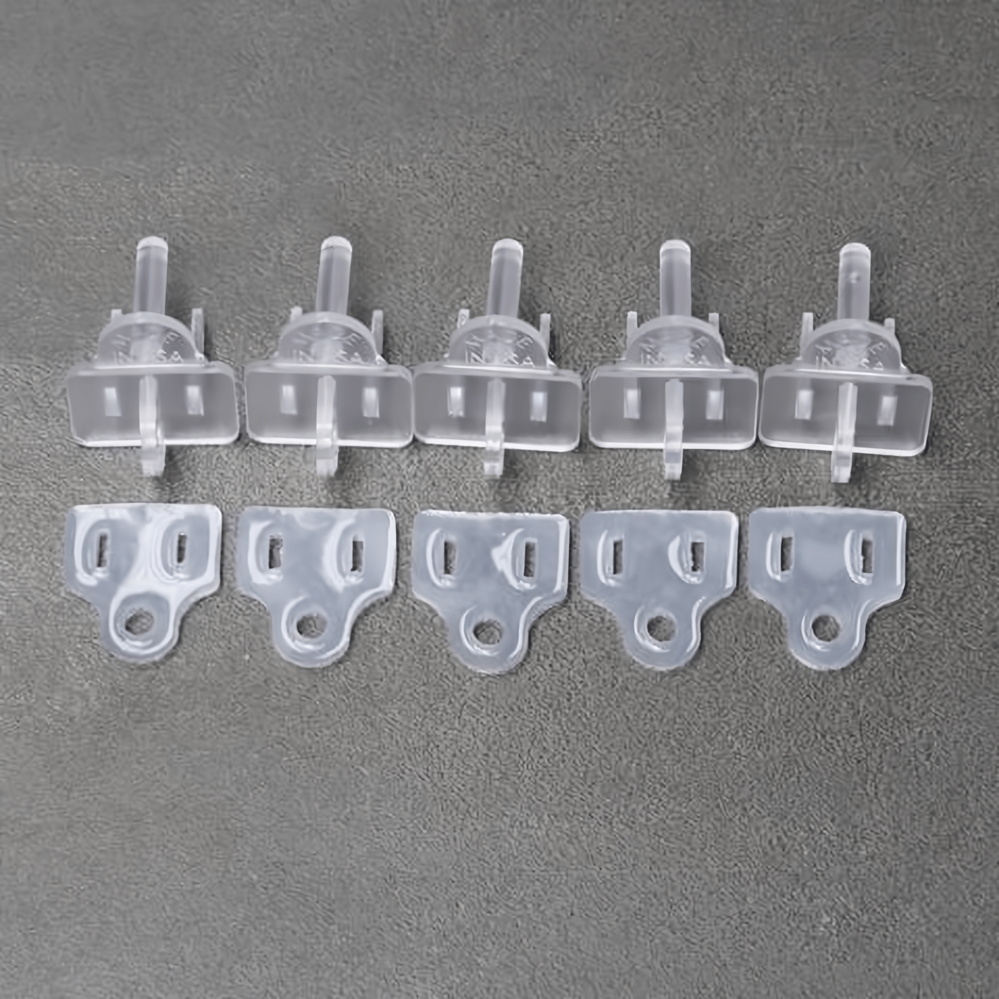 Weatherproof Electrical Plug Extension Cord Gaskets and Clear Covers 5 Pack - Christmas Light Installation Accessories