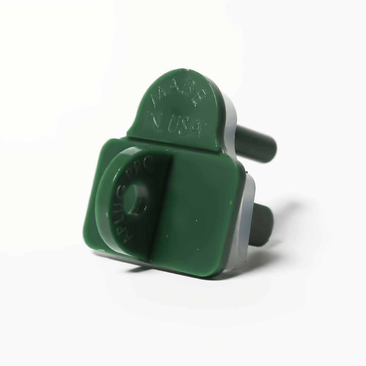 Weatherproof Electrical Plug Extension Cord Gaskets and Green Covers 10 Pack - Christmas Light Installation Accessories