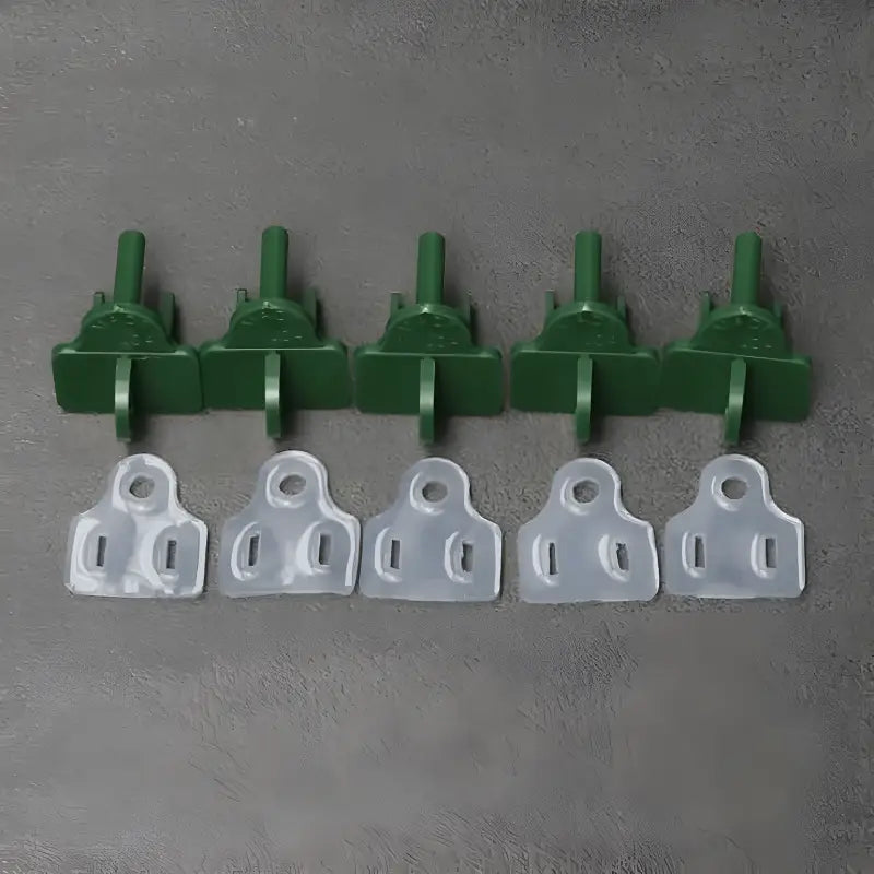 Weatherproof Electrical Plug Extension Cord Gaskets and Green Covers 5 Pack Christmas Light Installation Accessories