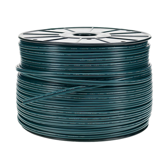 Wire Zipcord 18 Gauge SPT1 1000’ Green - Christmas Light Installation Accessories