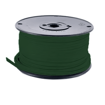 Wire, Zipcord 18 Gauge SPT1, 250', Green - The Christmas Light Emporium
