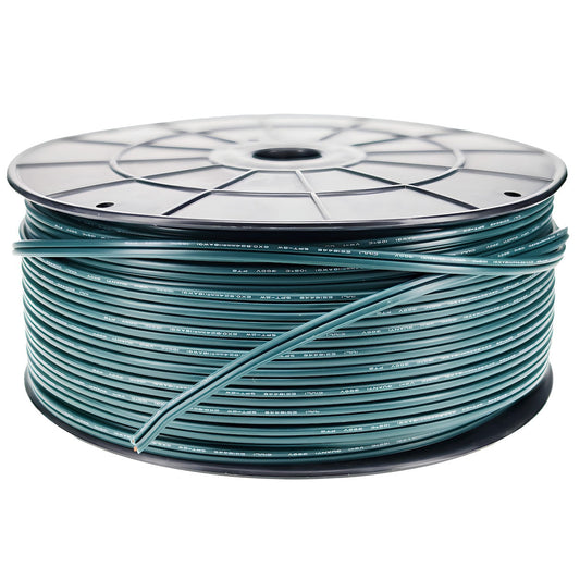 Wire Zipcord 18 Gauge SPT2 1000’ Green - Christmas Light Installation Accessories