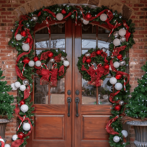 Wreath, 24" Sequoia Fir Wreath, Unlit - The Christmas Light Emporium