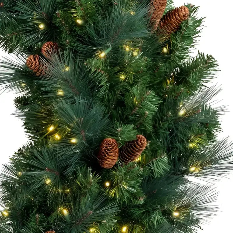 Wreath 48’’ Mixed Noble Pre-lit LED Warm White - Christmas Decorations