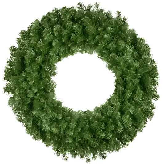 Wreath 48’’ Olympia Pine Unlit - Christmas Decorations