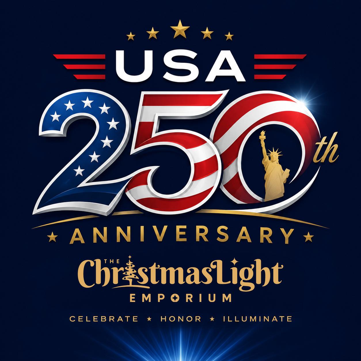 America's 250th anniversary logo